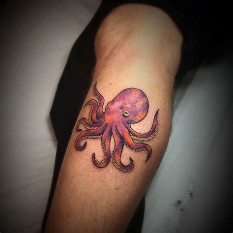 tatuaje de pulpo mujer